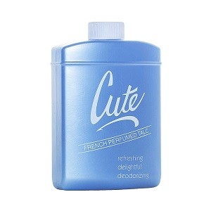 Cute french perfumed talc1 125 gm