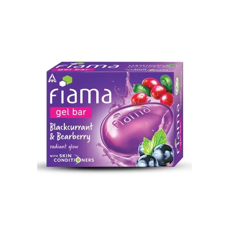 Fiama Gel Bar Blackcurrant and Bearberry Soap 125g