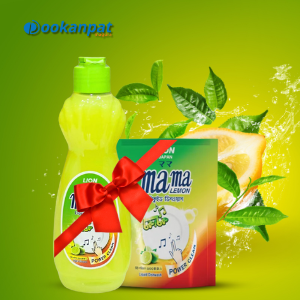 Lion Mama Lemon Liquid Dishwash Bottle 400ml (250 ml free)