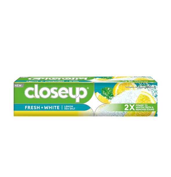 Closeup Fresh Lemon Sea Salt Toothpaste 140gm