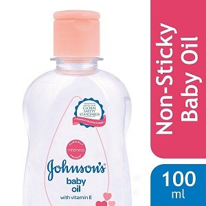 johnson's baby oil(100ml) indian