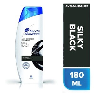 Head and Shoulders ANTI DANDRUFF SHAMPOO SILKY BLACK 340ML