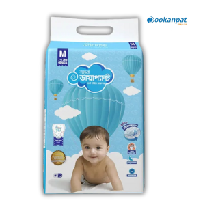 Bashundhara Diapant Pant Style 5piece (M-size 7-12kg)