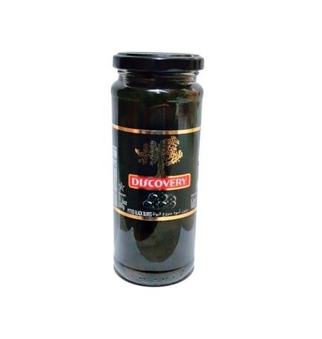 Discovery Pitted Black Olives 160g