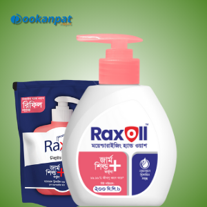 Raxoll Moisturizing Hand Wash-200ml (100ml paket Free)