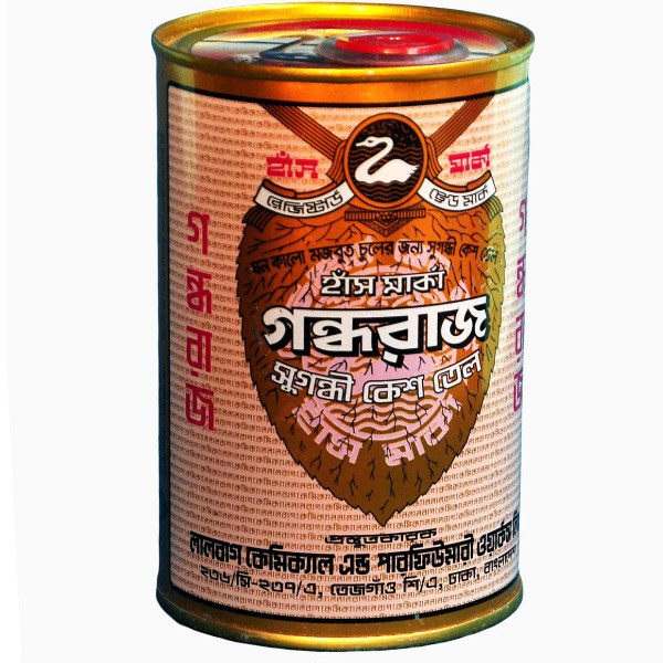 হাস মার্কা গন্ধরাজ সুগন্ধি তেল/GONDHARAJ OIL 350ml
