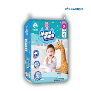 Mum Mum Baby Pant Diaper 5piece(S-size 7-12kg )
