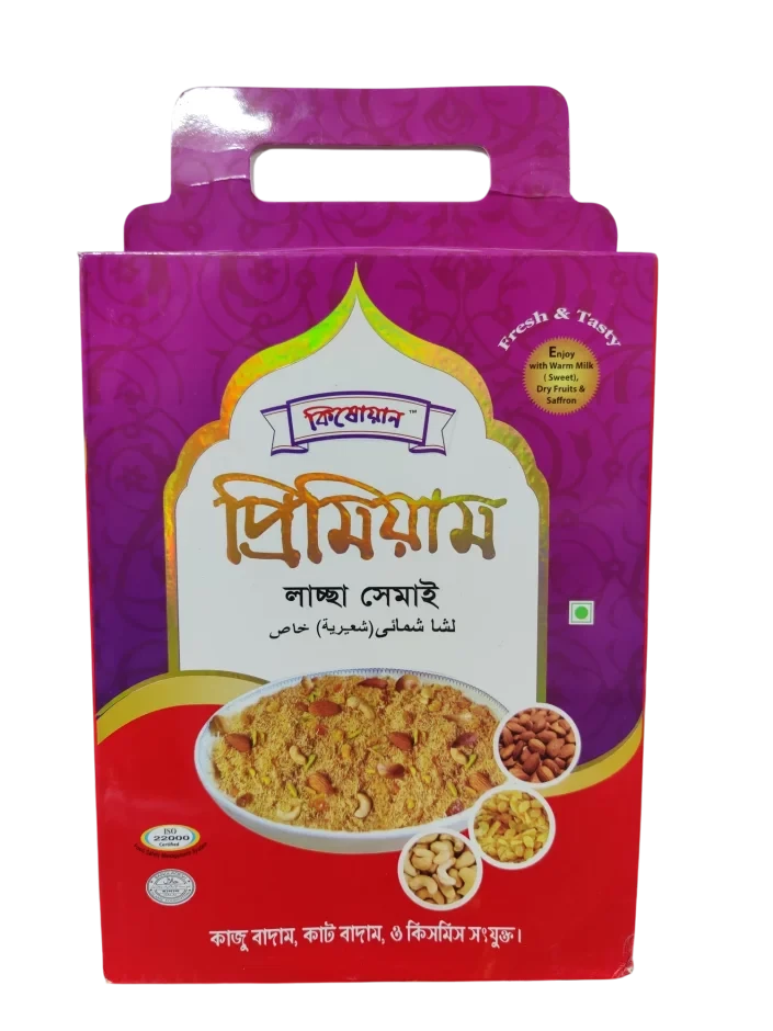 কিষোয়ান প্রিমিয়াম লাচ্ছা সেমাই 530gm
