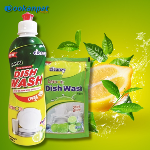 New Cleanzy Lemon Dish Wash Liquid 500ml( Free 250 ml Packet)