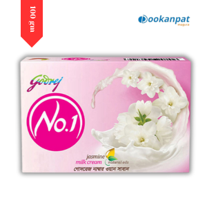 Godrej No.1 Jasmine Milk Soap 100gm
