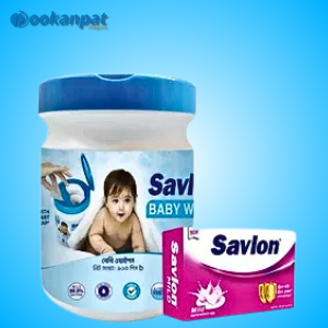 Savlon Baby Wipes Jar 160 pcs(Savlon soap 75gm Free)