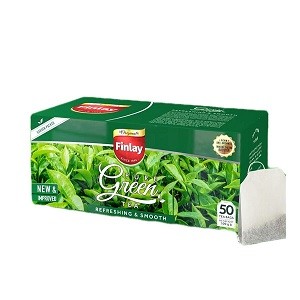 Finlay PLUS GREEN TEA গ্রীন টি ব্যাগ 100gm (50piece)