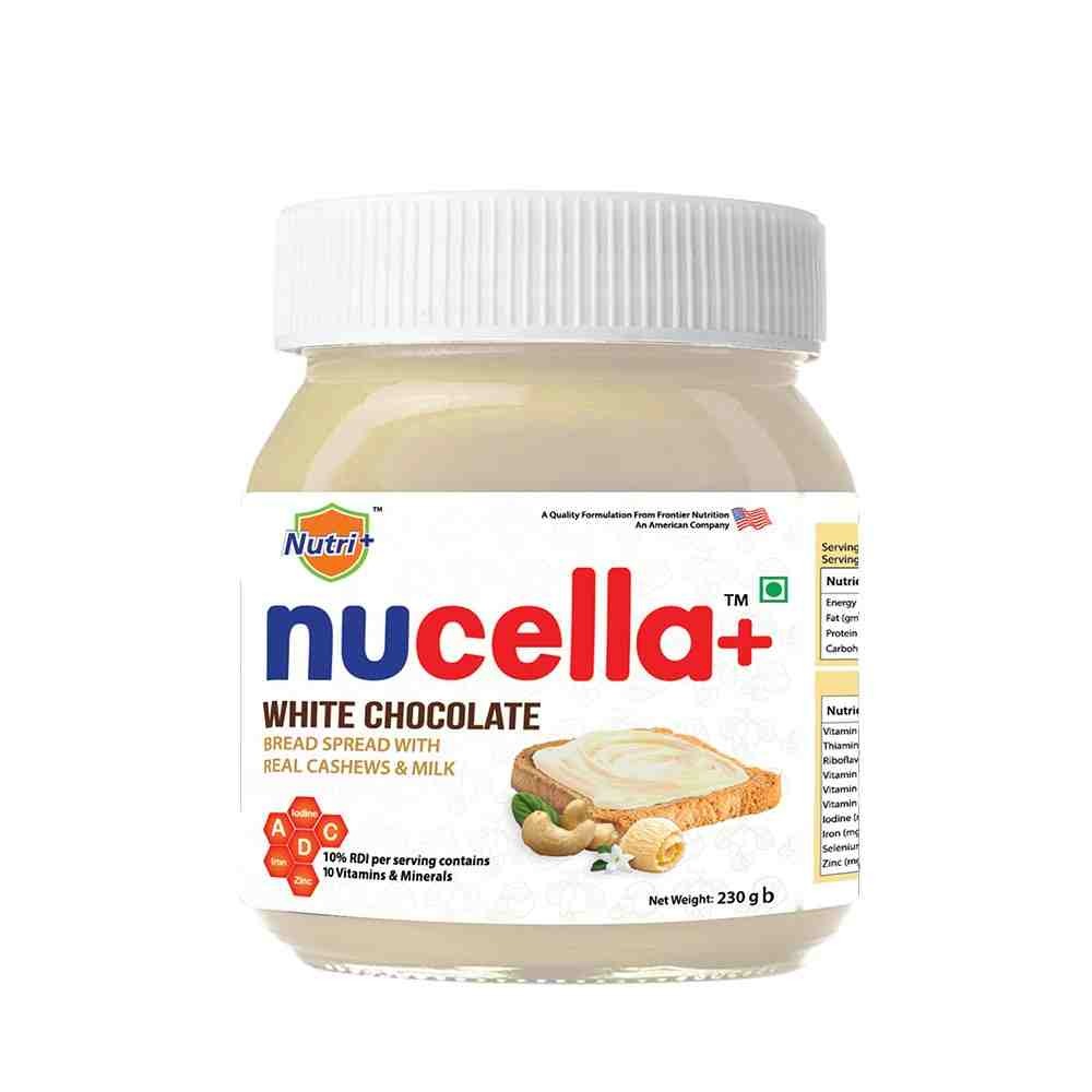 Nucella+ White Chocolate Bread Spread Cashew Nut & Milk