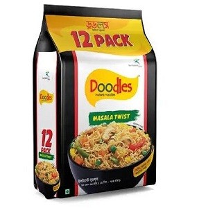 Doodles Instant Noodles 12 Pack
