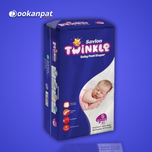 Savlon Twinkle Baby Pants Diaper (0-8Kg) - S 42piece