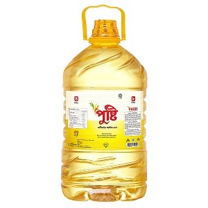 পুষ্টি  ফর্টিফায়েড সয়াবিন তেল 5 L
