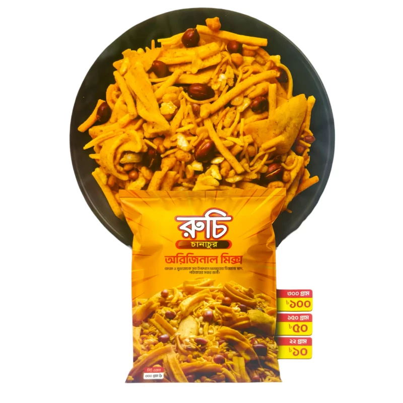 রুচি চানাচুর (অরিজিনাল মিক্স) 300gm