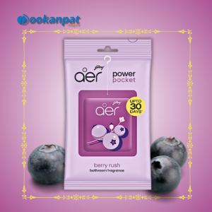 Godrej Aer Power Pocket Bathroom Fragrance Berry Rush Delight 10g