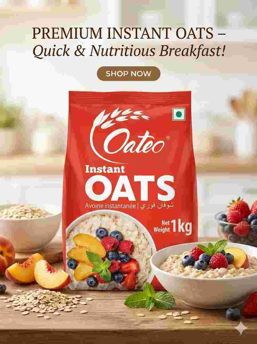 Oateo Instant Oats 1kg