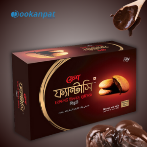 ফ্রেশ ফ্যান্টাসি চকলেট ফিলড কুকিজ বিস্কুট 175gm