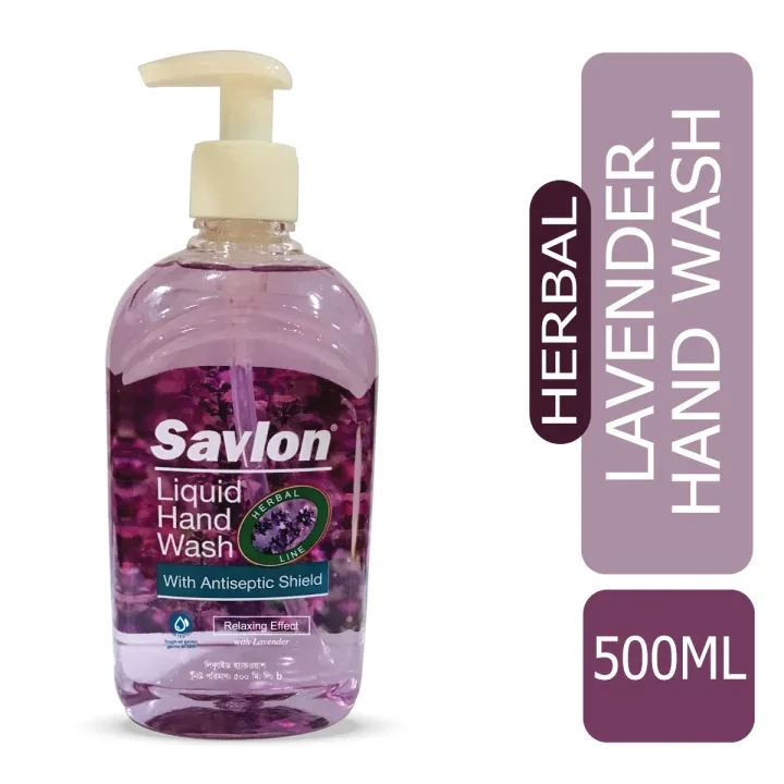 Savlon Handwash Lavender (Herbal) 500ml Pump
